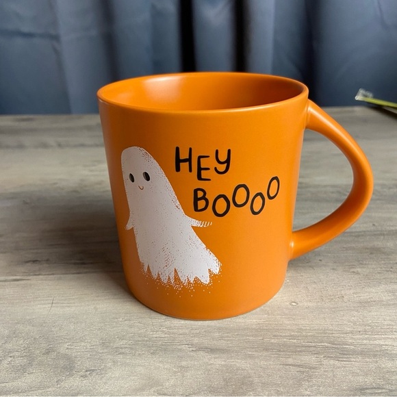 Hyde and Eek "Hey Boooo" Coffee Cup Mug 16oz Target Stoneware 2023 Boo Ghost - Picture 3 of 7
